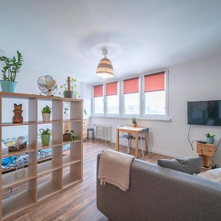 10Th Floor Studio In The City Center Of Wroclaw Apartment Luaran gambar