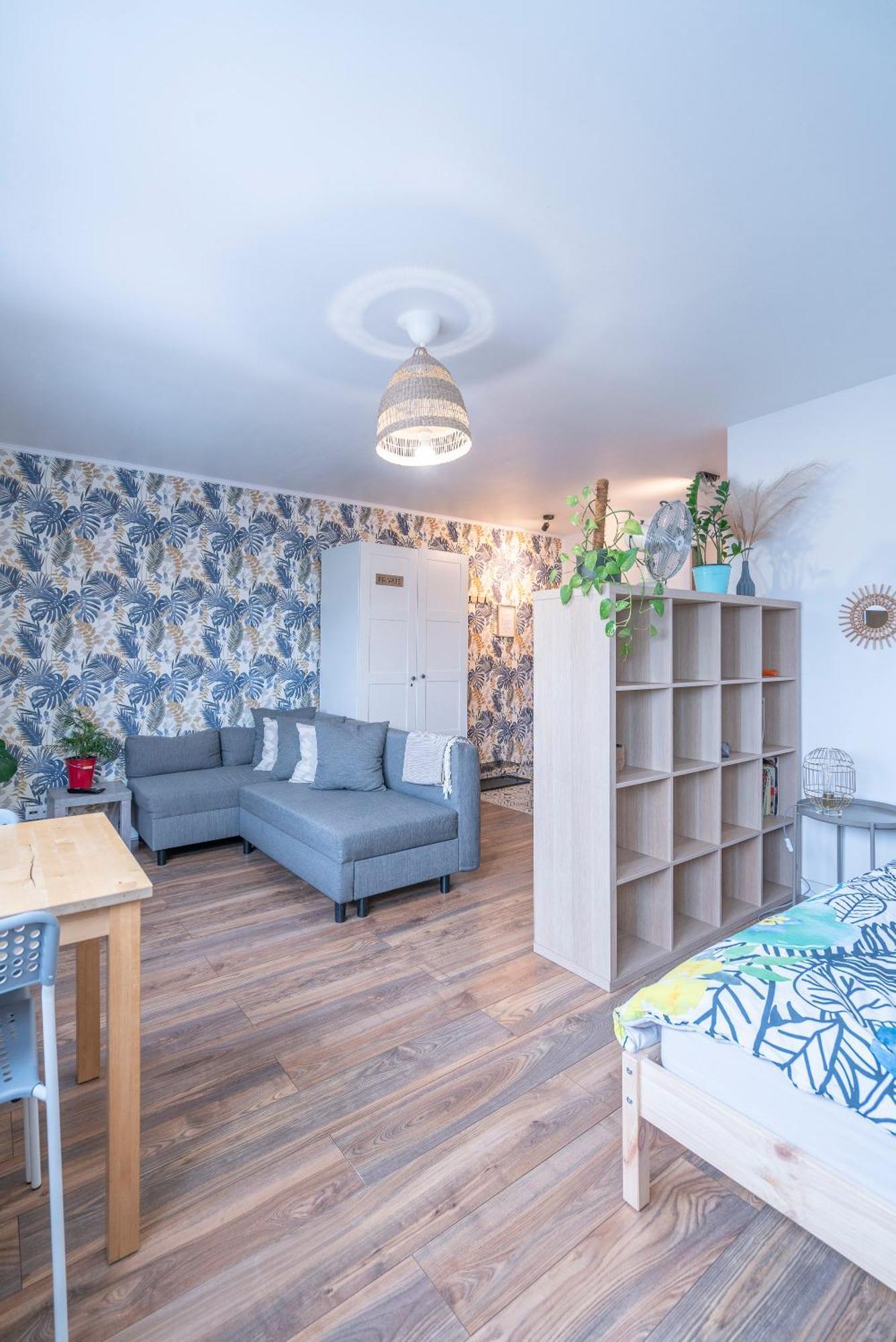 10Th Floor Studio In The City Center Of Wroclaw Apartment Luaran gambar